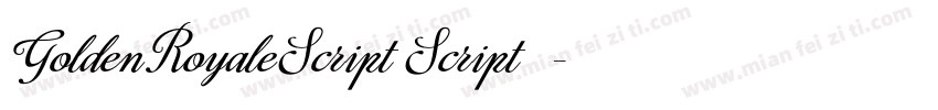 GoldenRoyaleScript Script◆字体转换